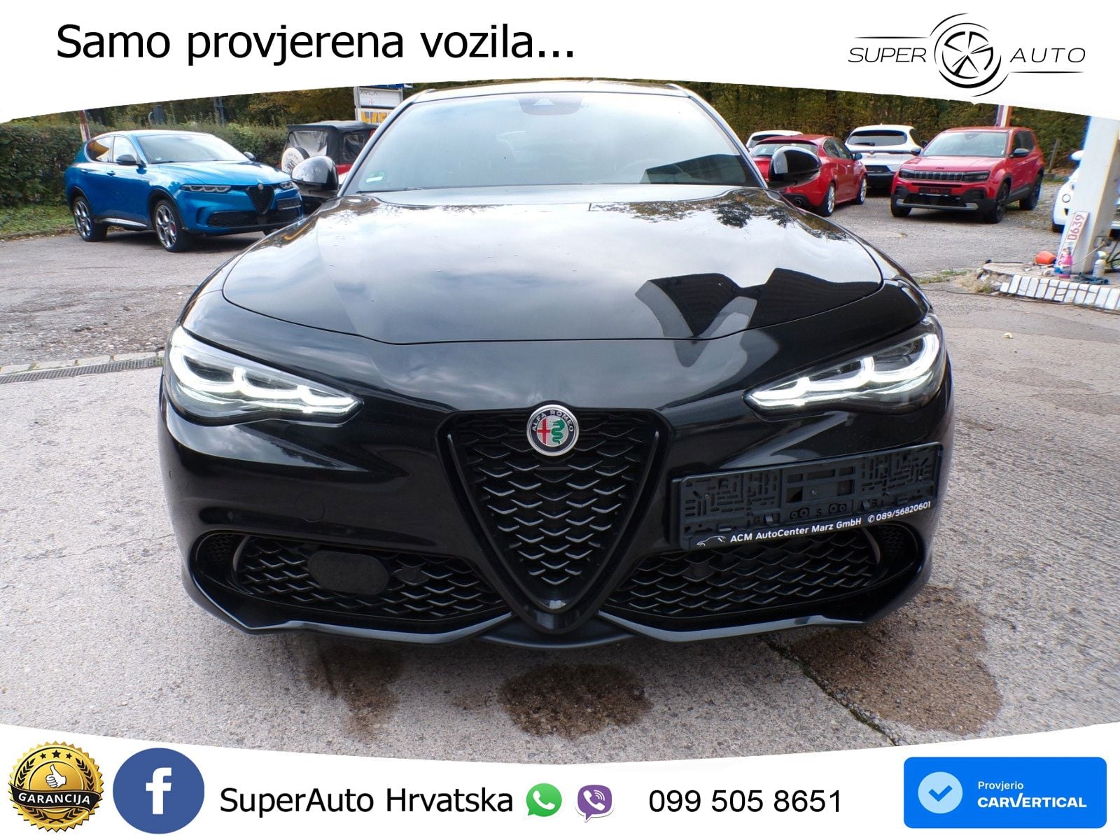 Alfa Romeo Giulia 2.0 Turbo (280 KS) Q4 Automatic LED+GR SJED+ACC