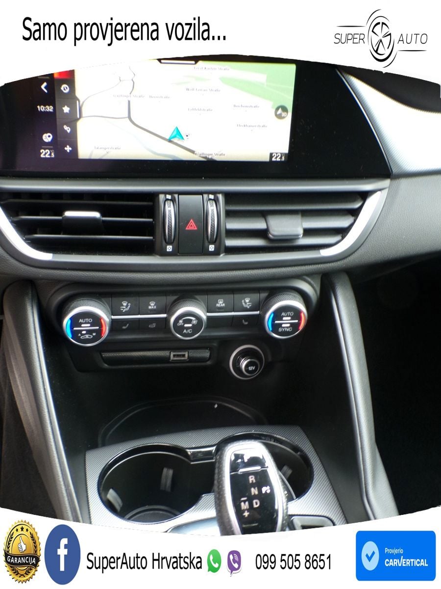 Alfa Romeo Giulia 2.0 Turbo (280 KS) Q4 Automatic LED+GR SJED+ACC