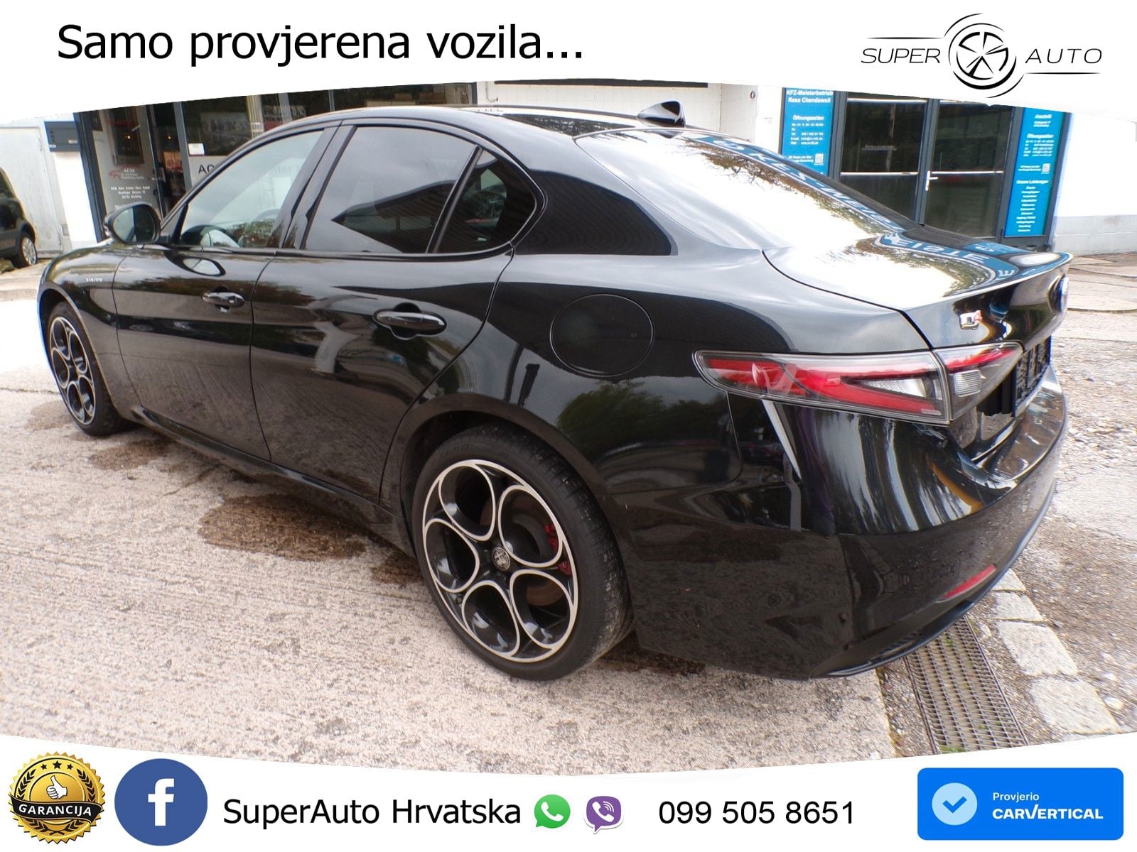 Alfa Romeo Giulia 2.0 Turbo (280 KS) Q4 Automatic LED+GR SJED+ACC