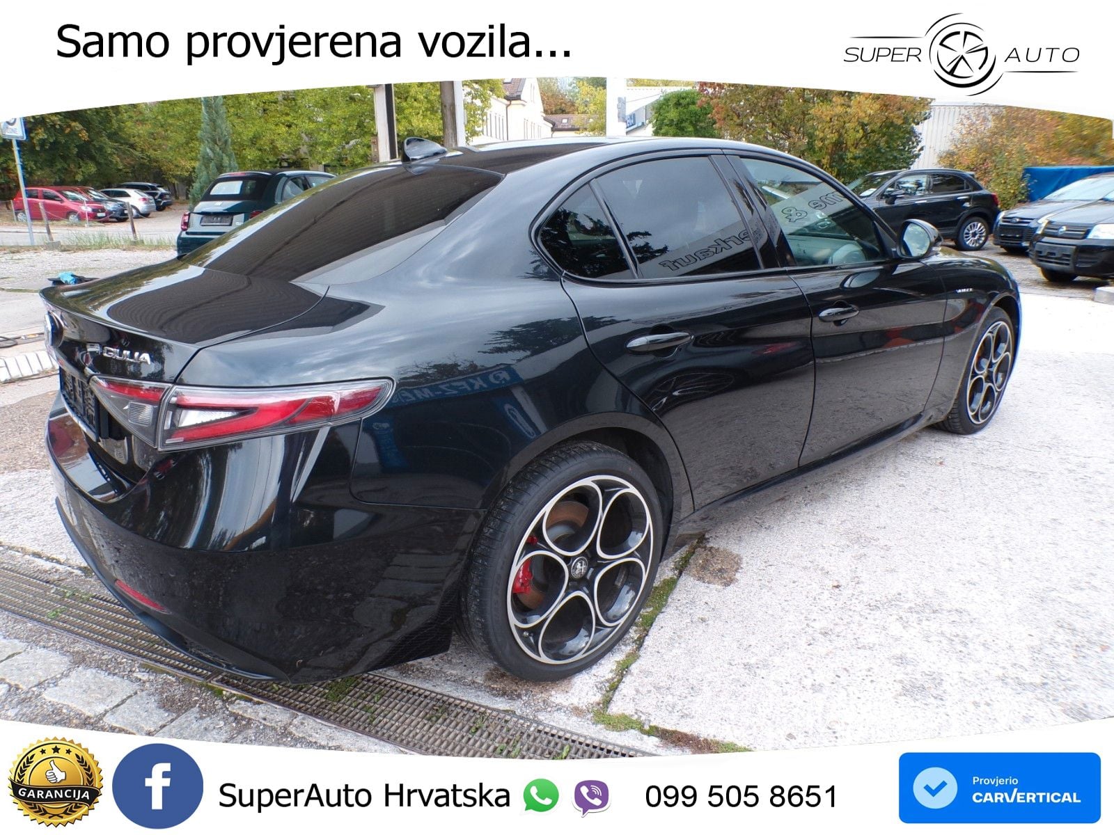 Alfa Romeo Giulia 2.0 Turbo (280 KS) Q4 Automatic LED+GR SJED+ACC