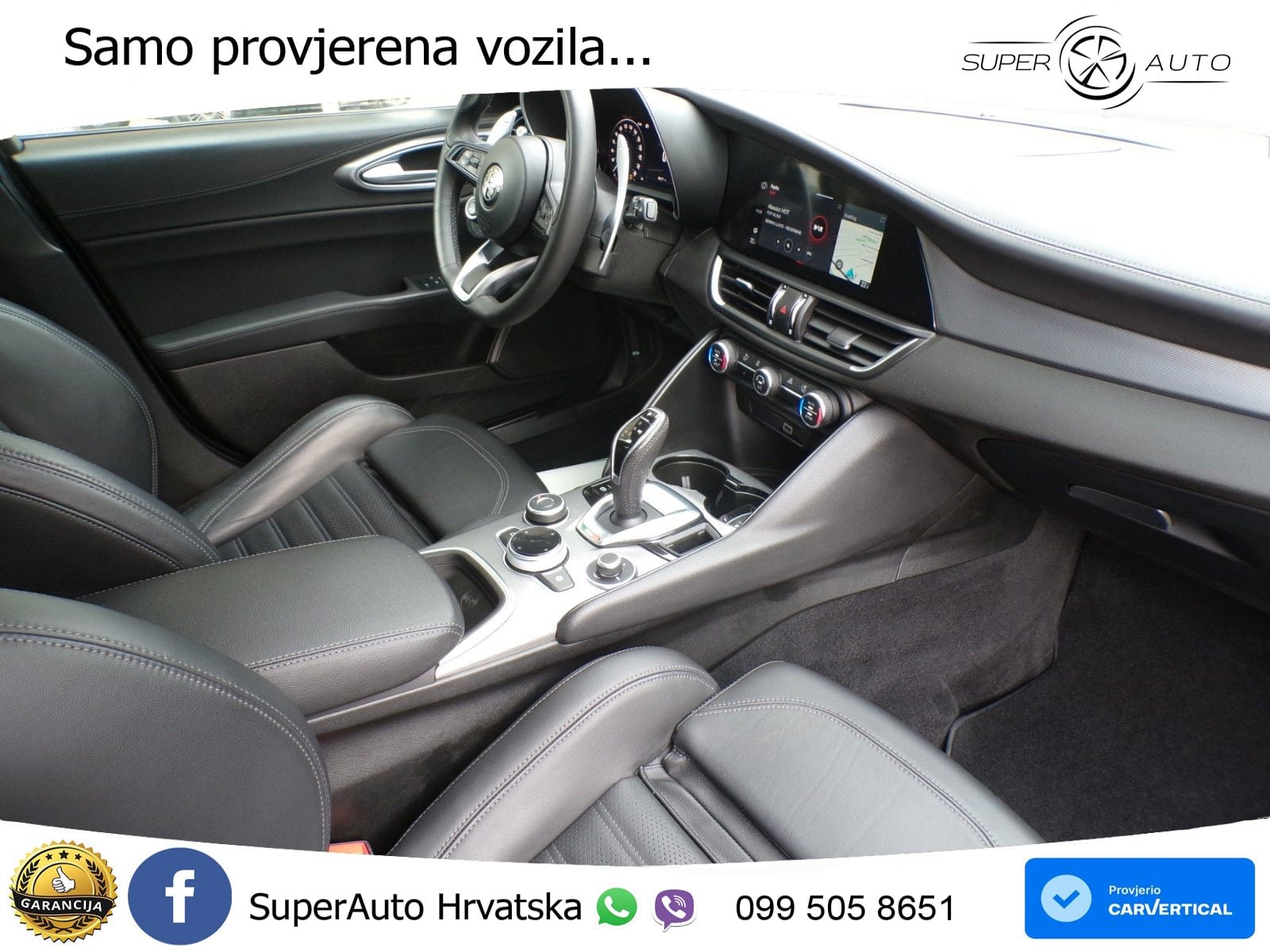 Alfa Romeo Giulia 2.0 Turbo (280 KS) Q4 Automatic LED+GR SJED+ACC