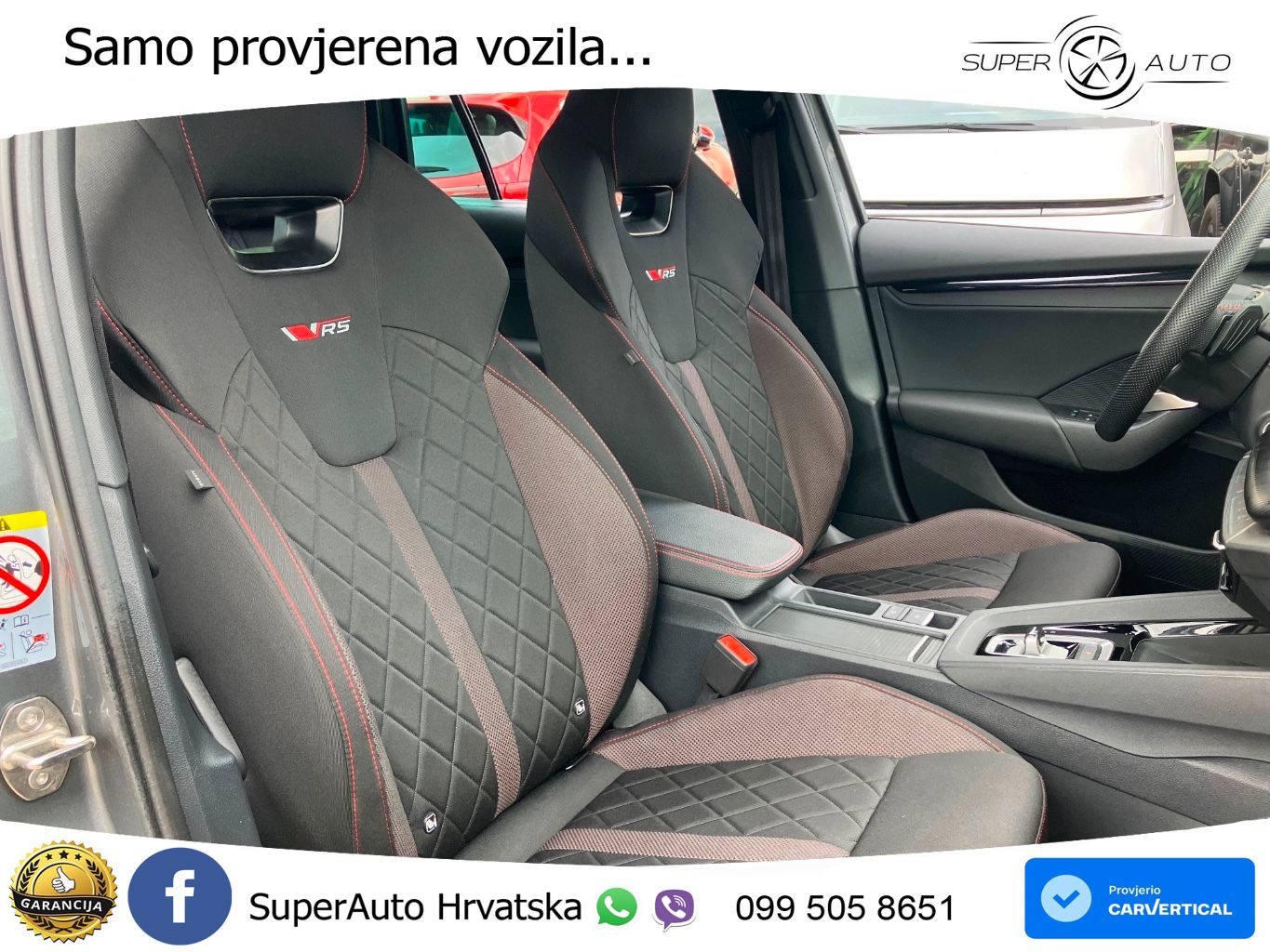 Škoda Octavia Combi RS 2.0 TSI (265 KS) DSG LED+GR SJED+ACC