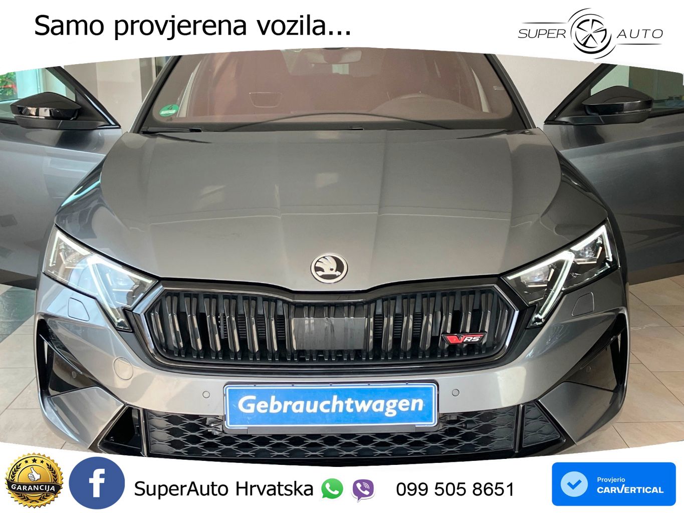 Škoda Octavia Combi RS 2.0 TSI (265 KS) DSG LED+GR SJED+ACC