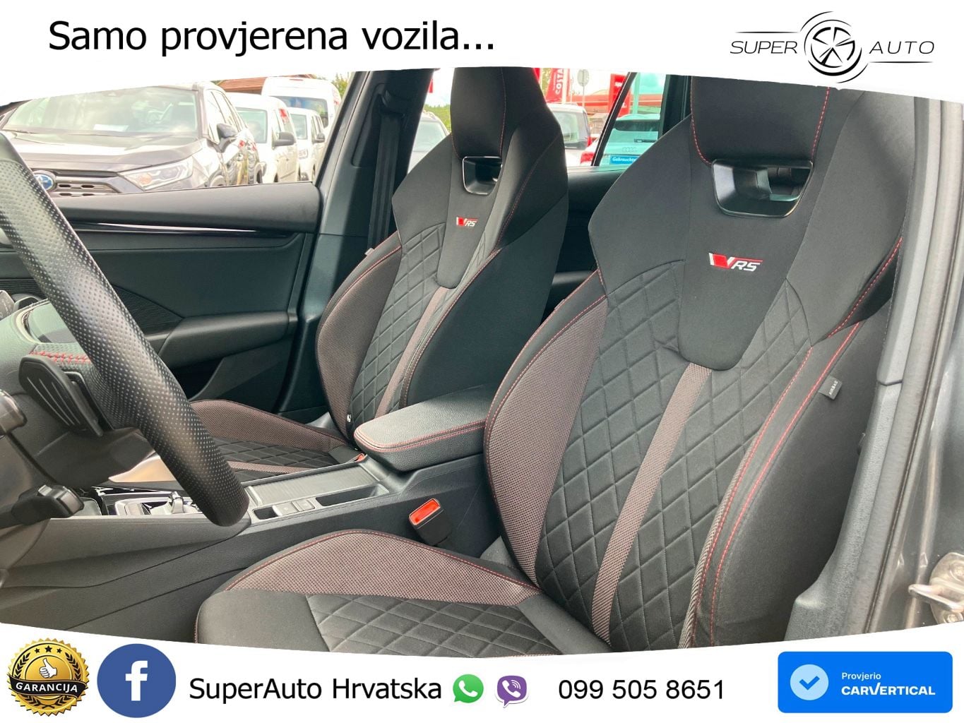 Škoda Octavia Combi RS 2.0 TSI (265 KS) DSG LED+GR SJED+ACC