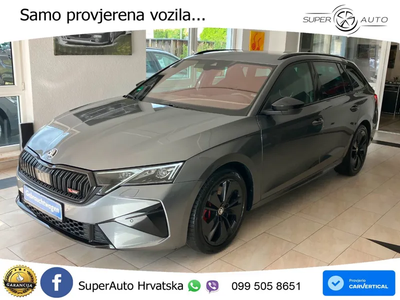 Škoda Octavia Combi RS 2.0 TSI (265 KS) DSG LED+GR SJED+ACC