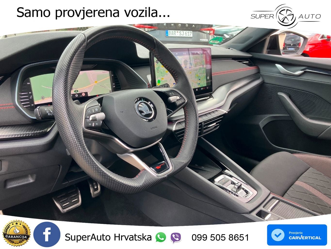 Škoda Octavia Combi RS 2.0 TSI (265 KS) DSG LED+GR SJED+ACC