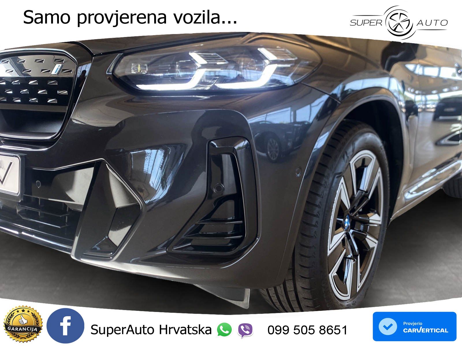 BMW iX3 80 kWh (286 KS)