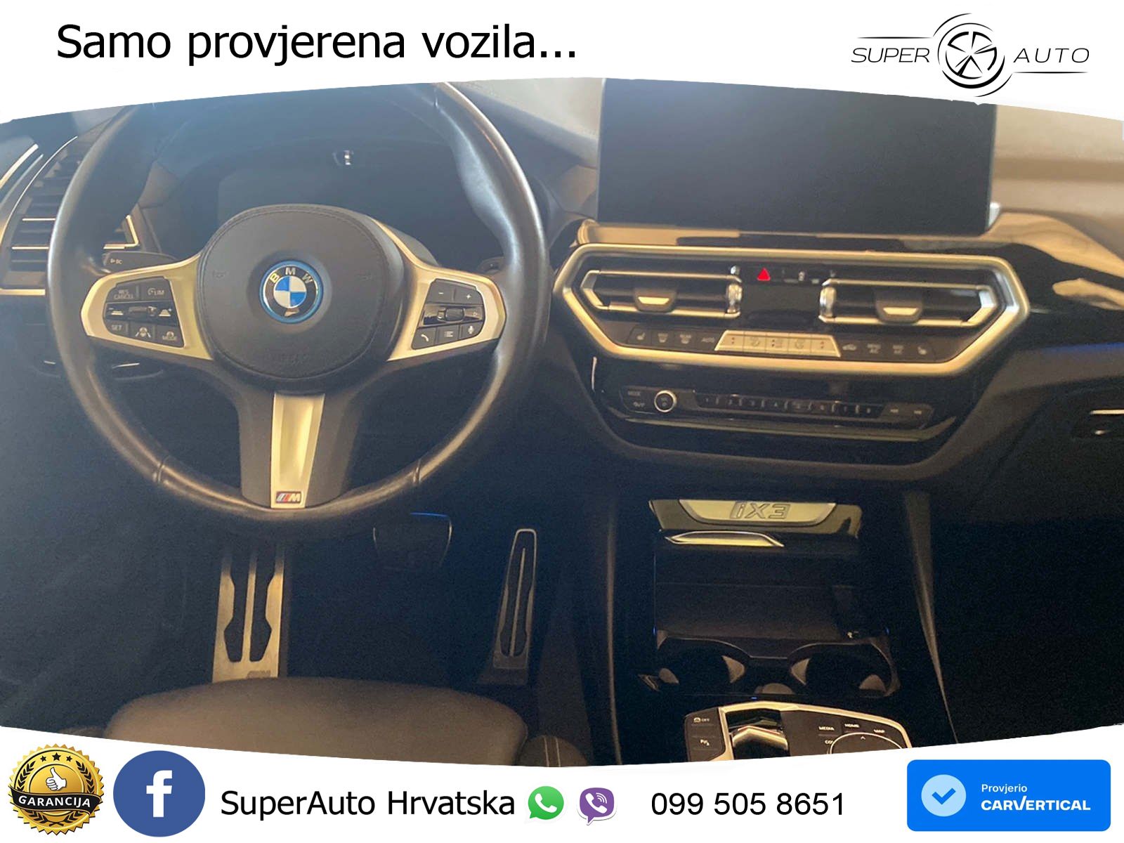 BMW iX3 80 kWh (286 KS)