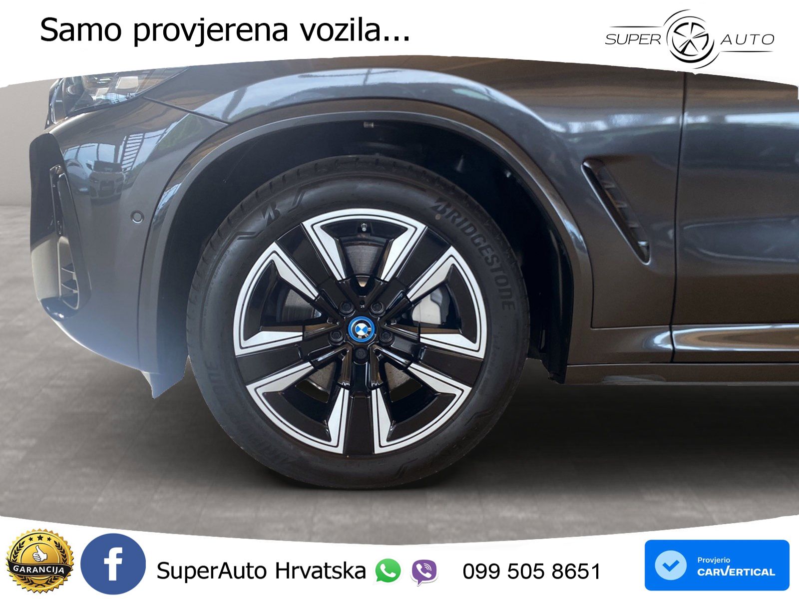 BMW iX3 80 kWh (286 KS)