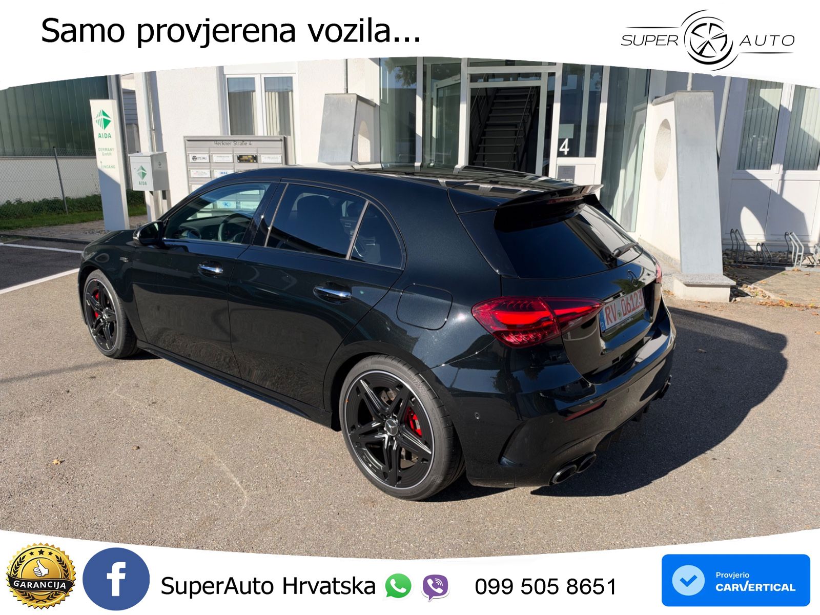 Mercedes-Benz AMG A 45 S 4MATIC+ AMG SPEEDSHIFT DCT 8G