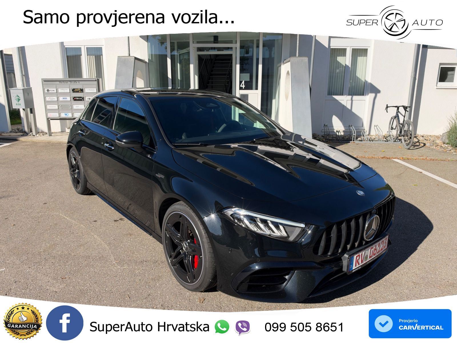 Mercedes-Benz AMG A 45 S 4MATIC+ AMG SPEEDSHIFT DCT 8G