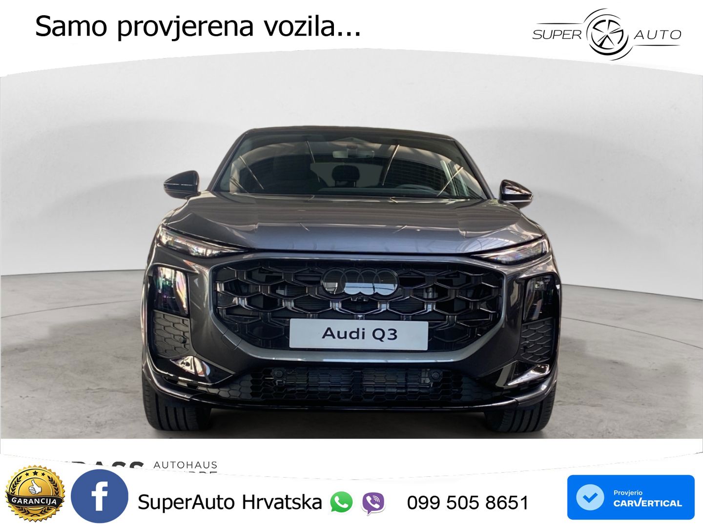 Audi Q3 Sportback 1.5 TFSIe (272 KS) S tronic S line LED+GR SJED+ACC