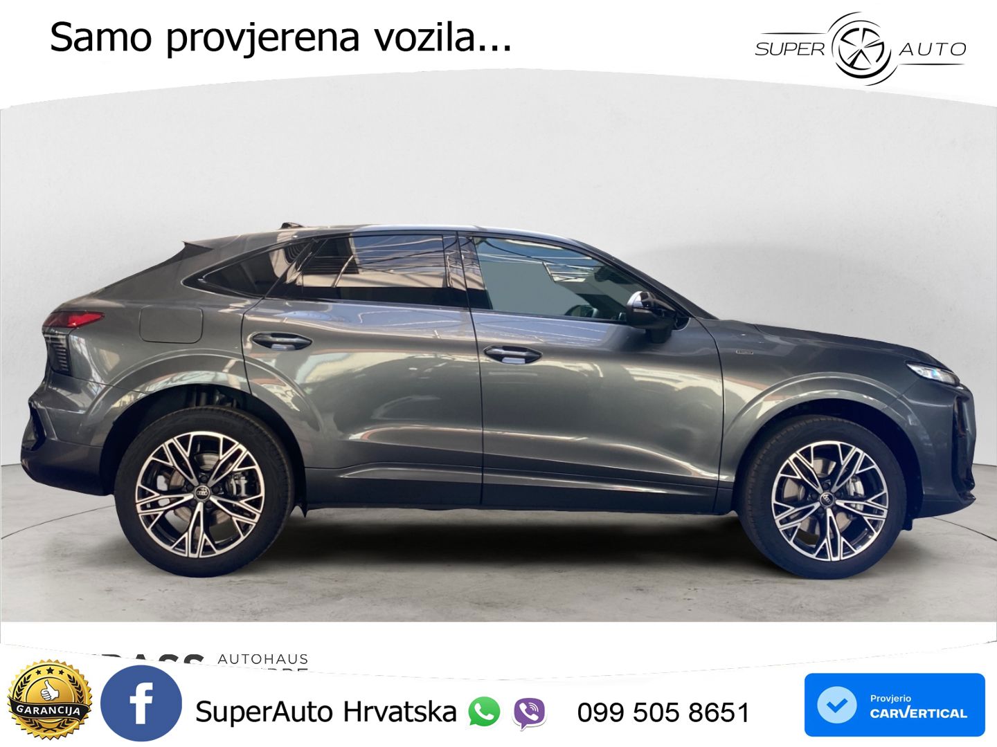 Audi Q3 Sportback 1.5 TFSIe (272 KS) S tronic S line LED+GR SJED+ACC