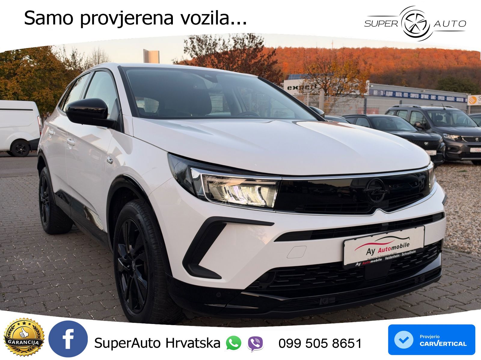 Opel Grandland 1.5d (130 KS) Automatic GS LED+GR SJED+ACC