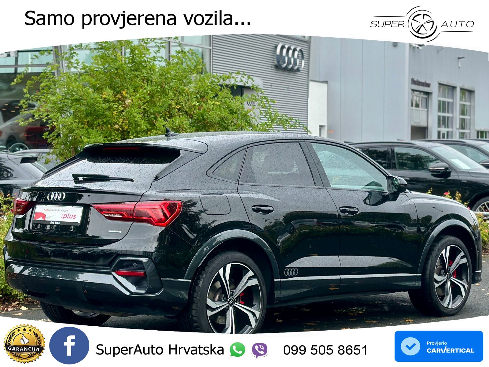 Audi Q3 II Sportback 45 TFSI (245 KS) quattro S tronic LED+GR SJED+ACC