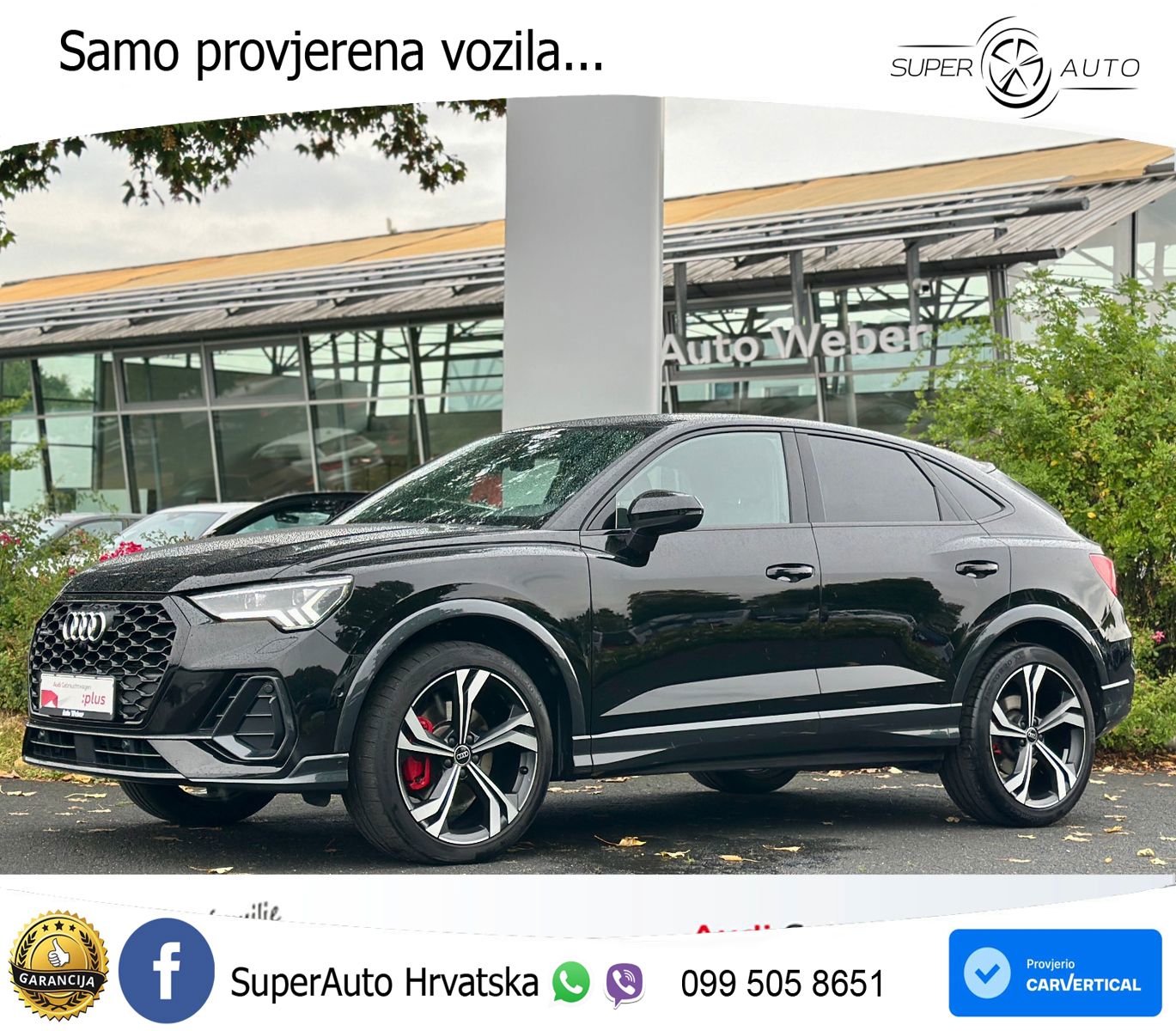 Audi Q3 II Sportback 45 TFSI (245 KS) quattro S tronic LED+GR SJED+ACC
