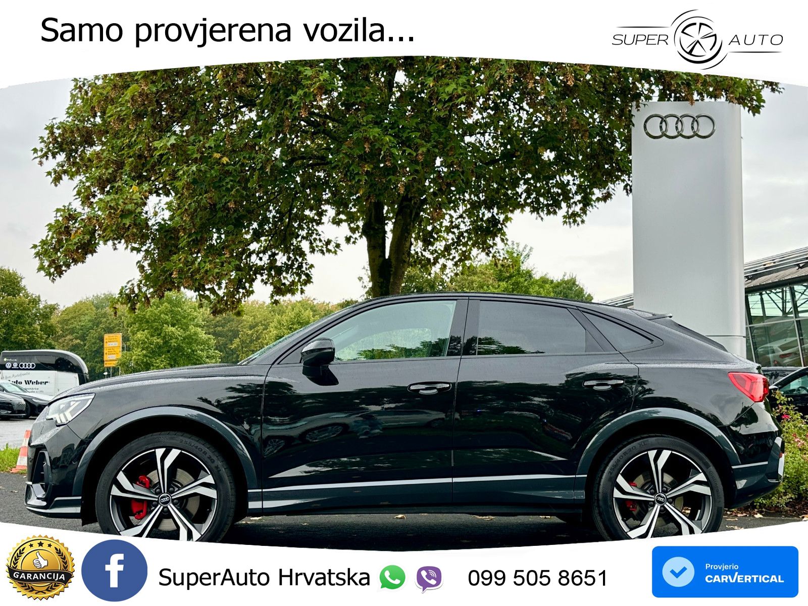 Audi Q3 II Sportback 45 TFSI (245 KS) quattro S tronic LED+GR SJED+ACC