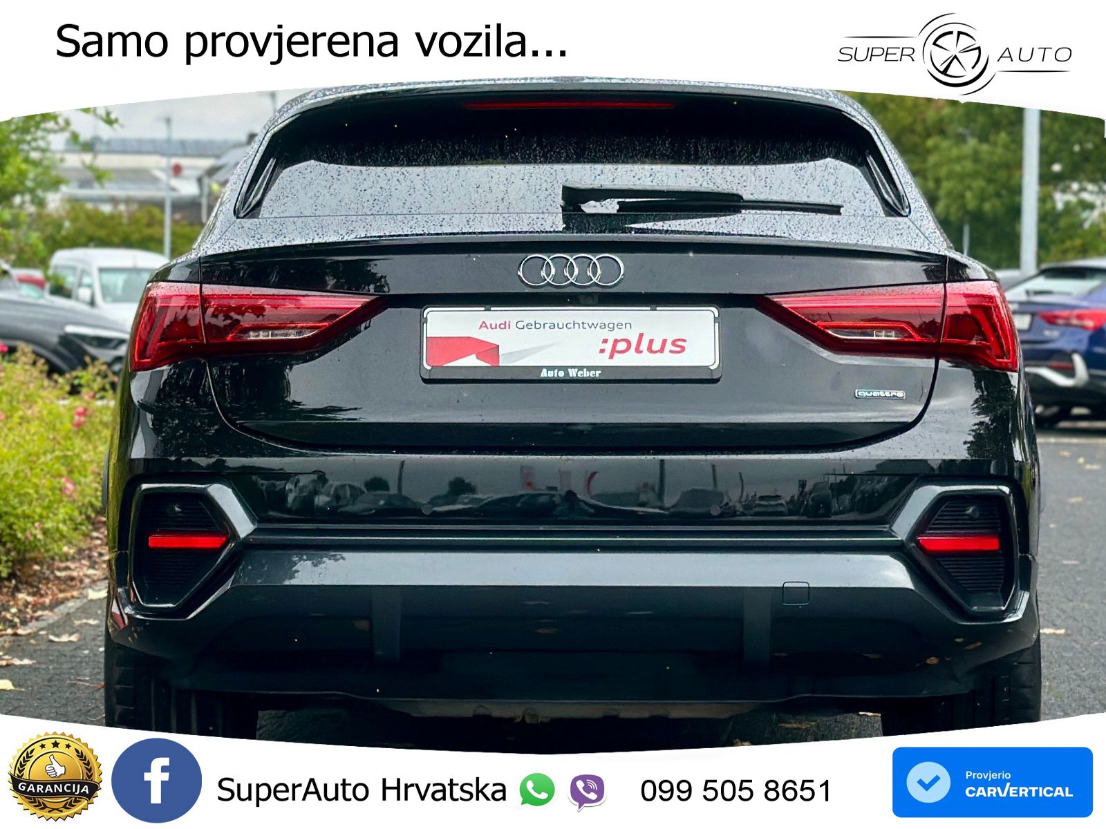 Audi Q3 II Sportback 45 TFSI (245 KS) quattro S tronic LED+GR SJED+ACC