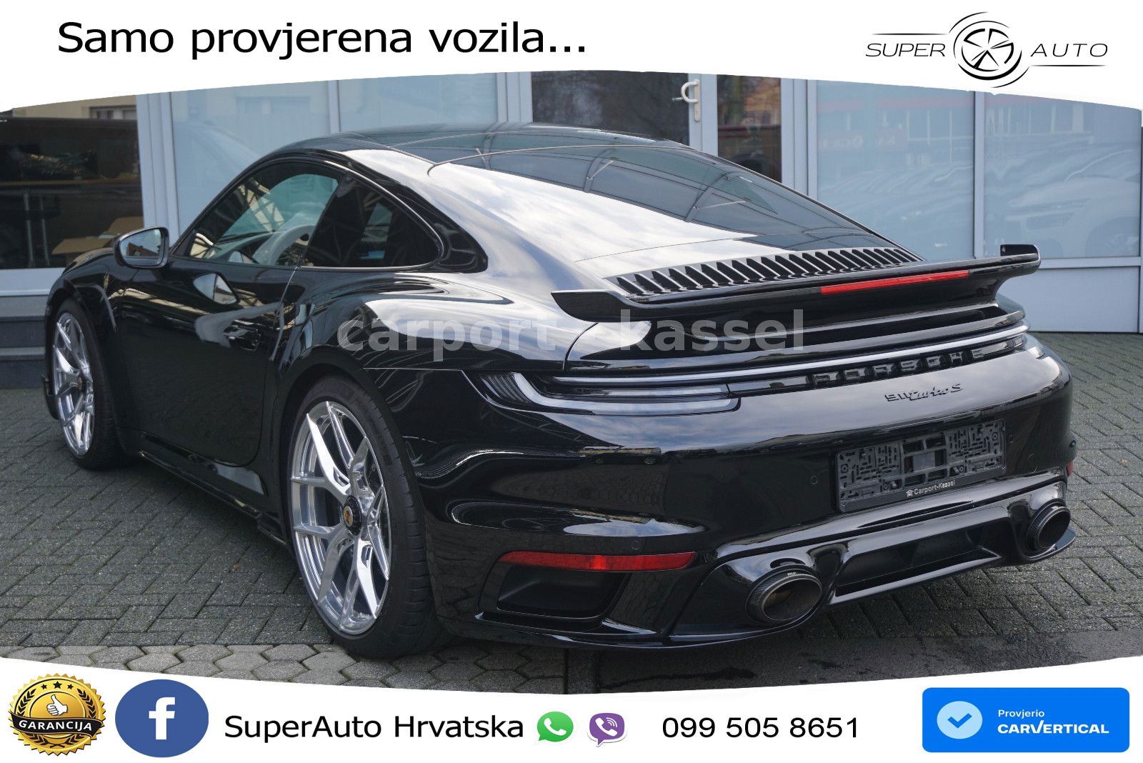 Porsche 911 Turbo S 3.8 (650 KS) PDK ZRAČNI+ACC+GR SJED+KAM+PANO