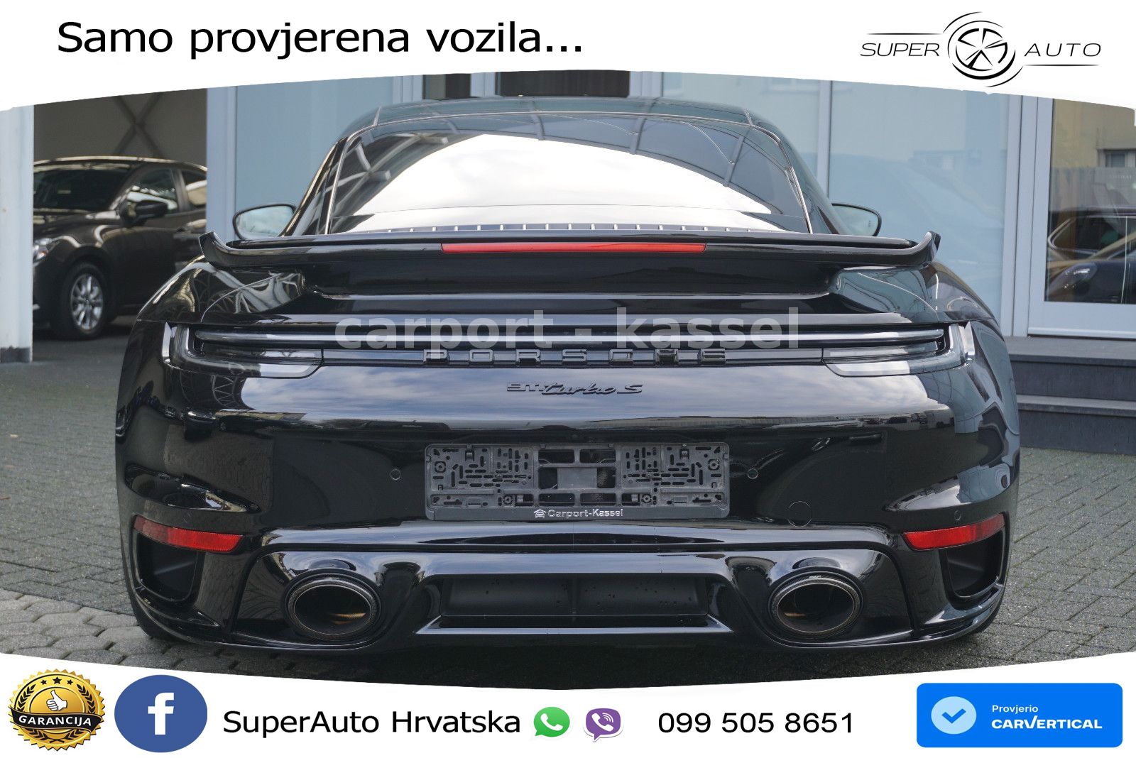 Porsche 911 Turbo S 3.8 (650 KS) PDK ZRAČNI+ACC+GR SJED+KAM+PANO