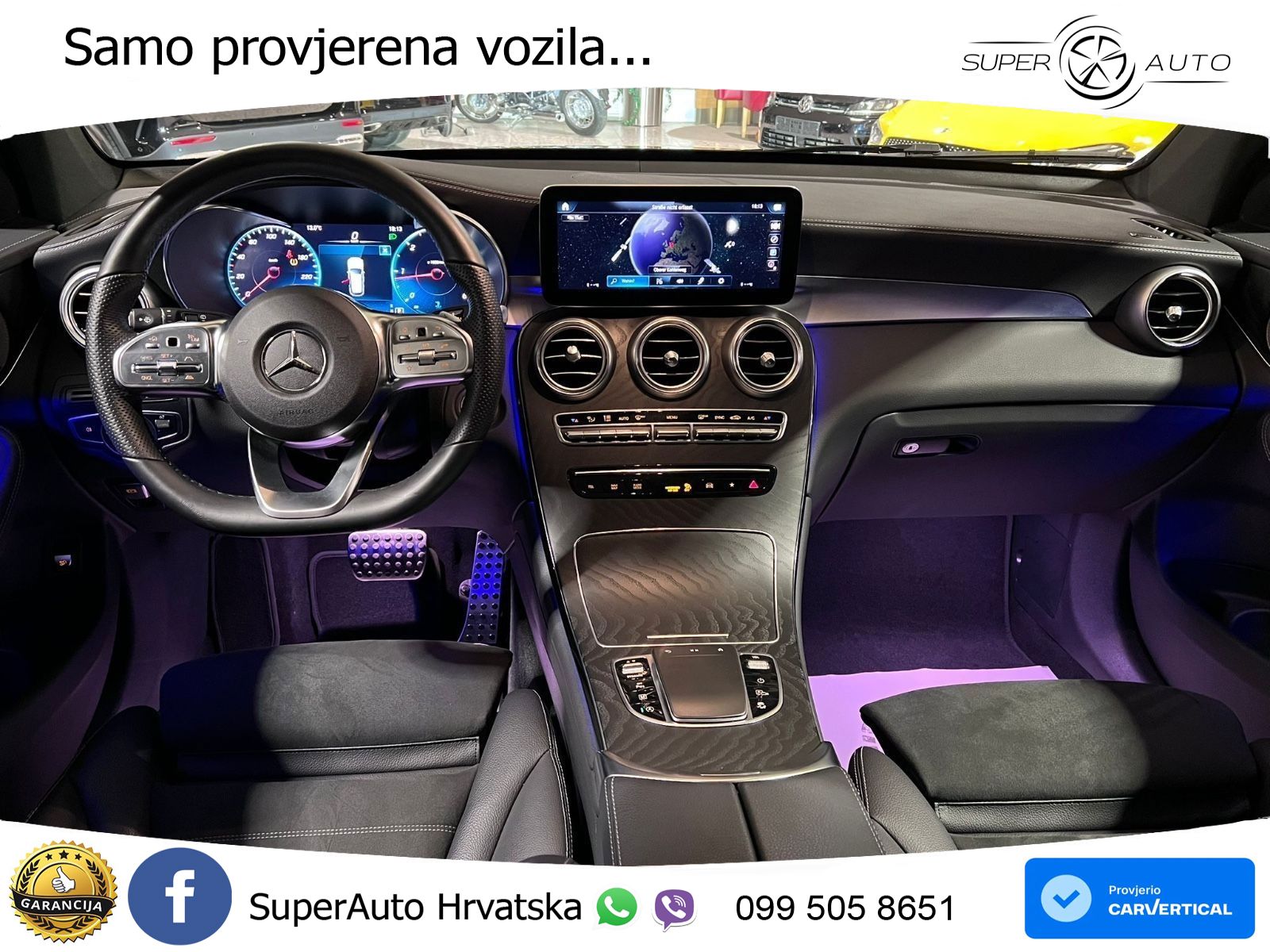 Mercedes GLC 300d (245 KS) 4MATIC G-TRONIC AMG LED+GR SJED+ACC
