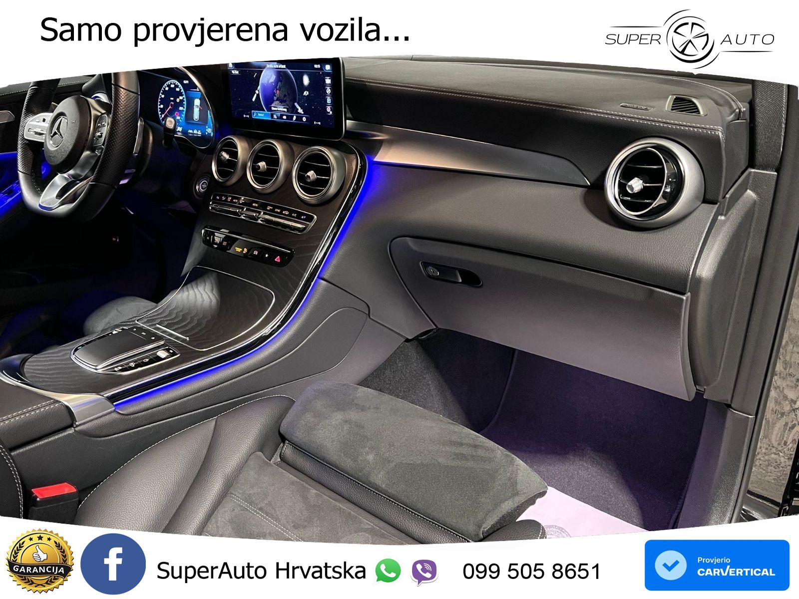 Mercedes GLC 300d (245 KS) 4MATIC G-TRONIC AMG LED+GR SJED+ACC
