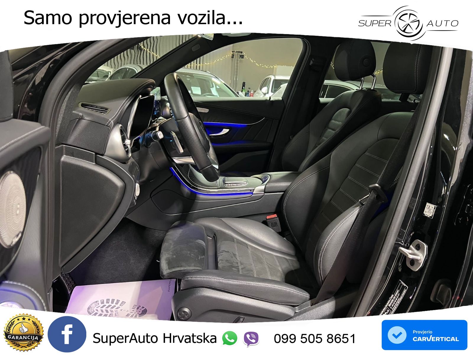 Mercedes GLC 300d (245 KS) 4MATIC G-TRONIC AMG LED+GR SJED+ACC