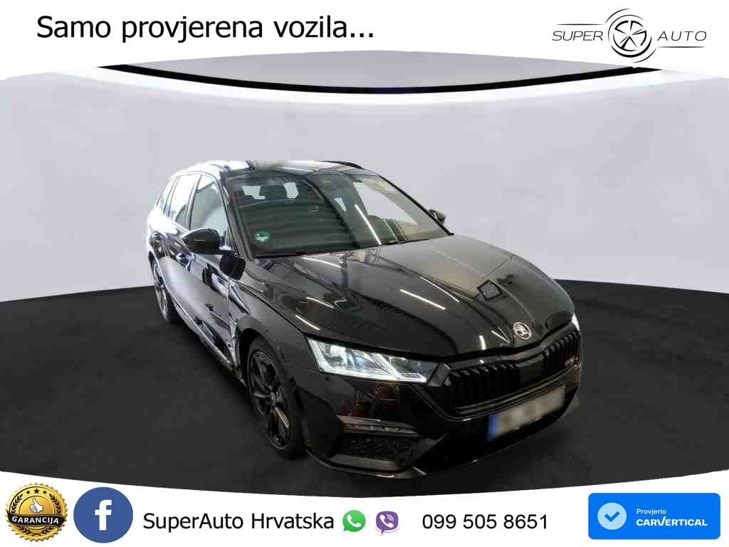 Škoda Octavia Combi RS 2.0 TDI (200 KS) DSG LED+GR SJED+ACC