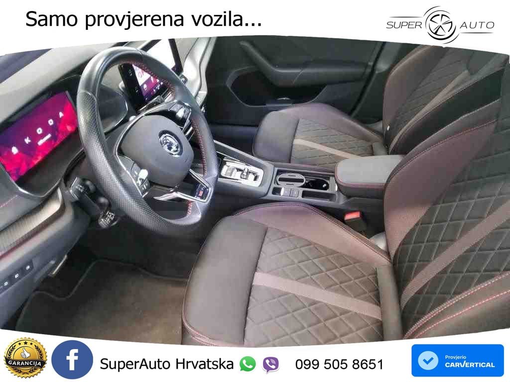 Škoda Octavia Combi RS 2.0 TDI (200 KS) DSG LED+GR SJED+ACC