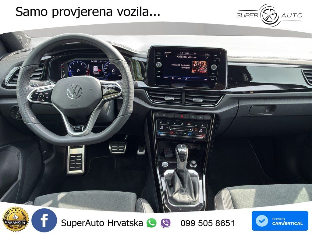 Volkswagen T-Roc 1.5 TSI (150 KS) DSG MATRIX+GR SJED+KAM