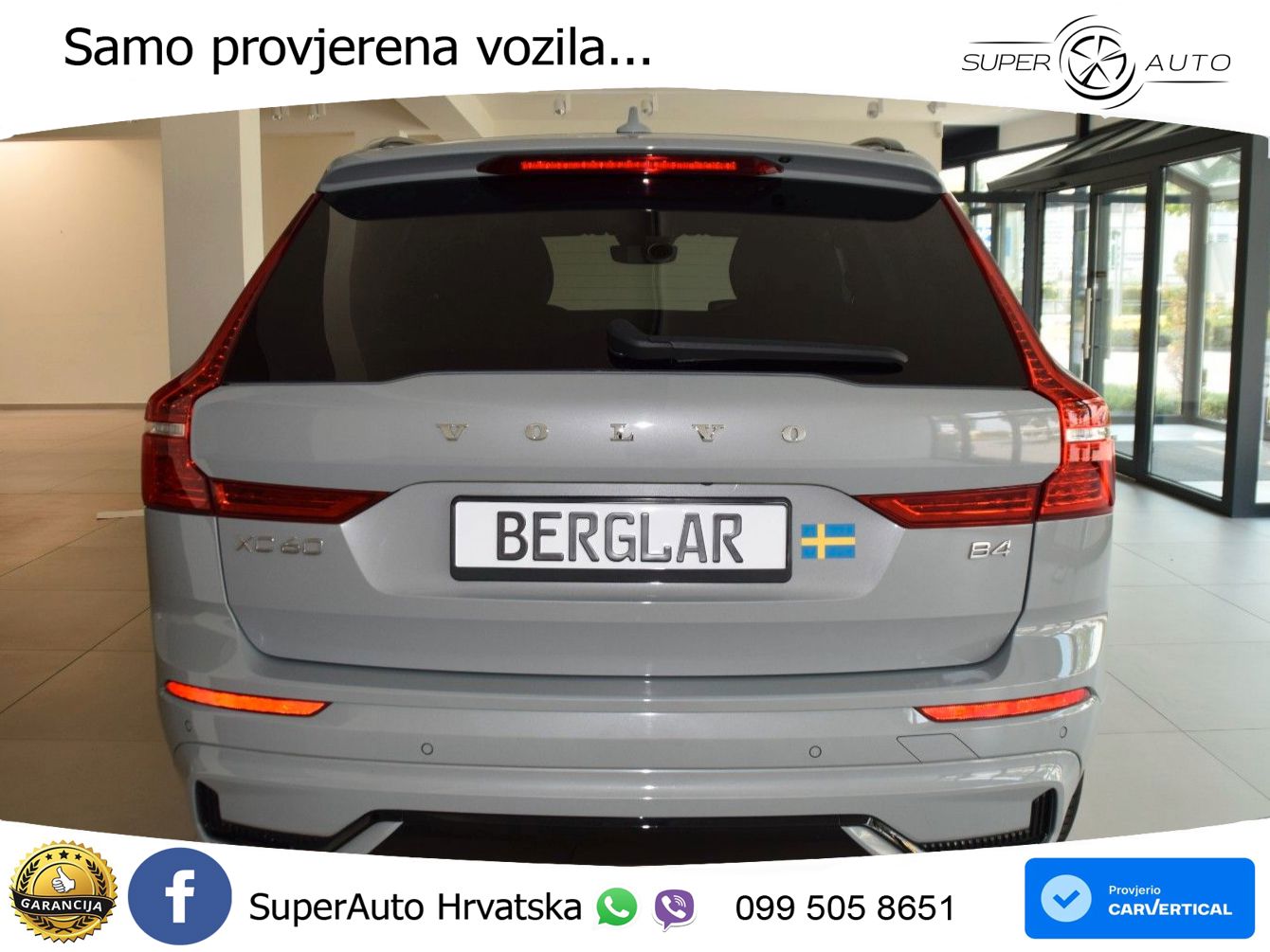 Volvo XC60 B4 Diesel FWD Geartronic LED+GR SJED+ACC