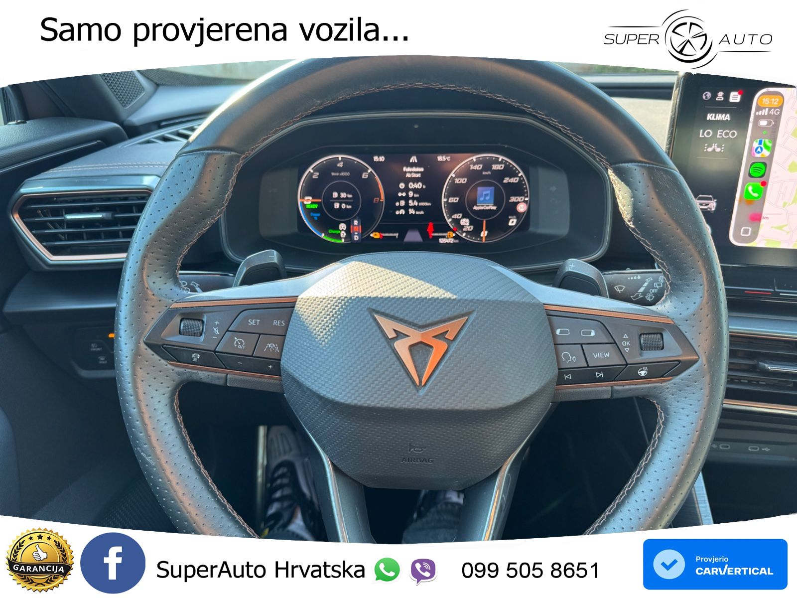 Cupra Formentor 1.4 TSI (245 KS) e-Hybrid DSG LED+GR SJED+ACC