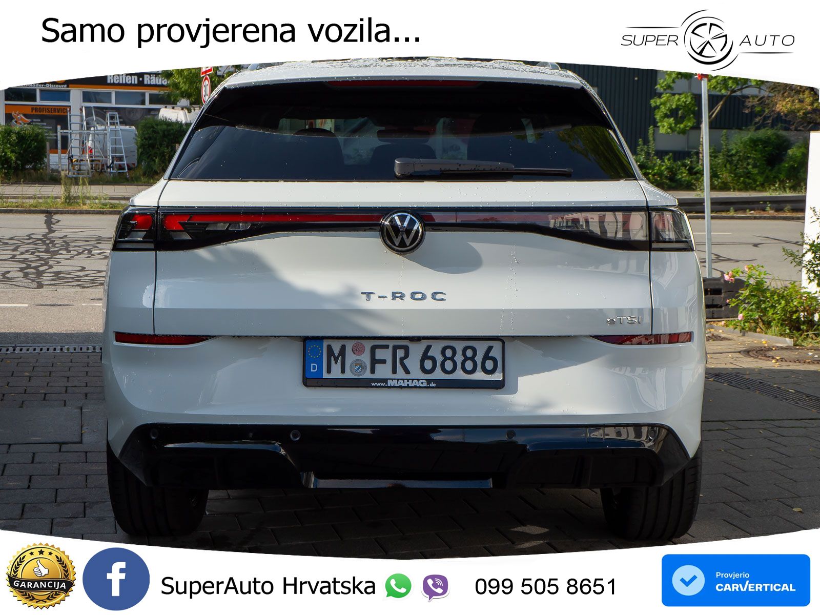 Volkswagen T-Roc 1.5 eTSI (150 KS)  DSG R-Line LED+GR SJED+ACC