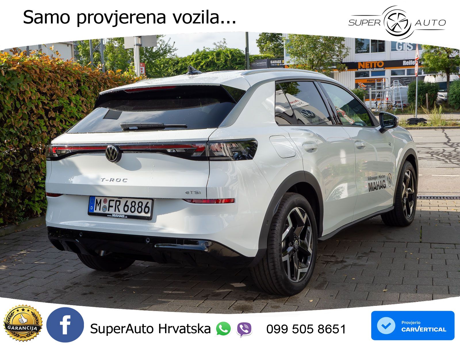 Volkswagen T-Roc 1.5 eTSI (150 KS)  DSG R-Line LED+GR SJED+ACC