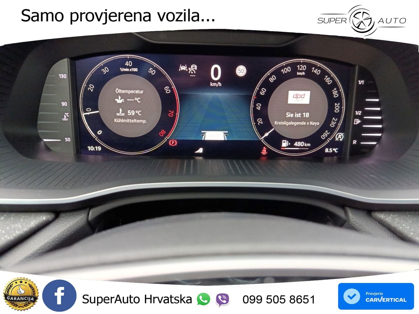 Škoda Octavia Combi 1.5 TSI (150 KS) Selection MATRIX+GR SJED+KAM