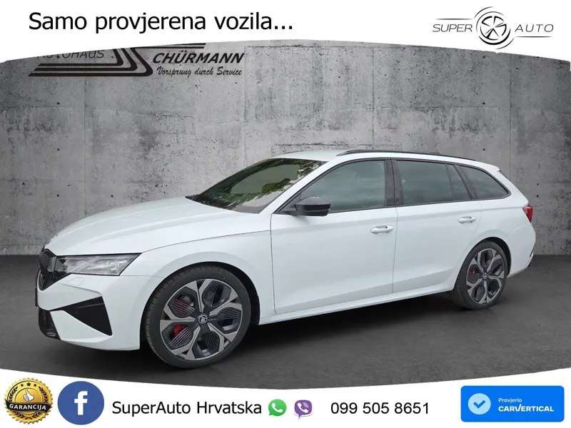 Škoda Octavia Combi RS 2.0 TSI (265 KS) DSG MATRIX+GR SJED+KAM