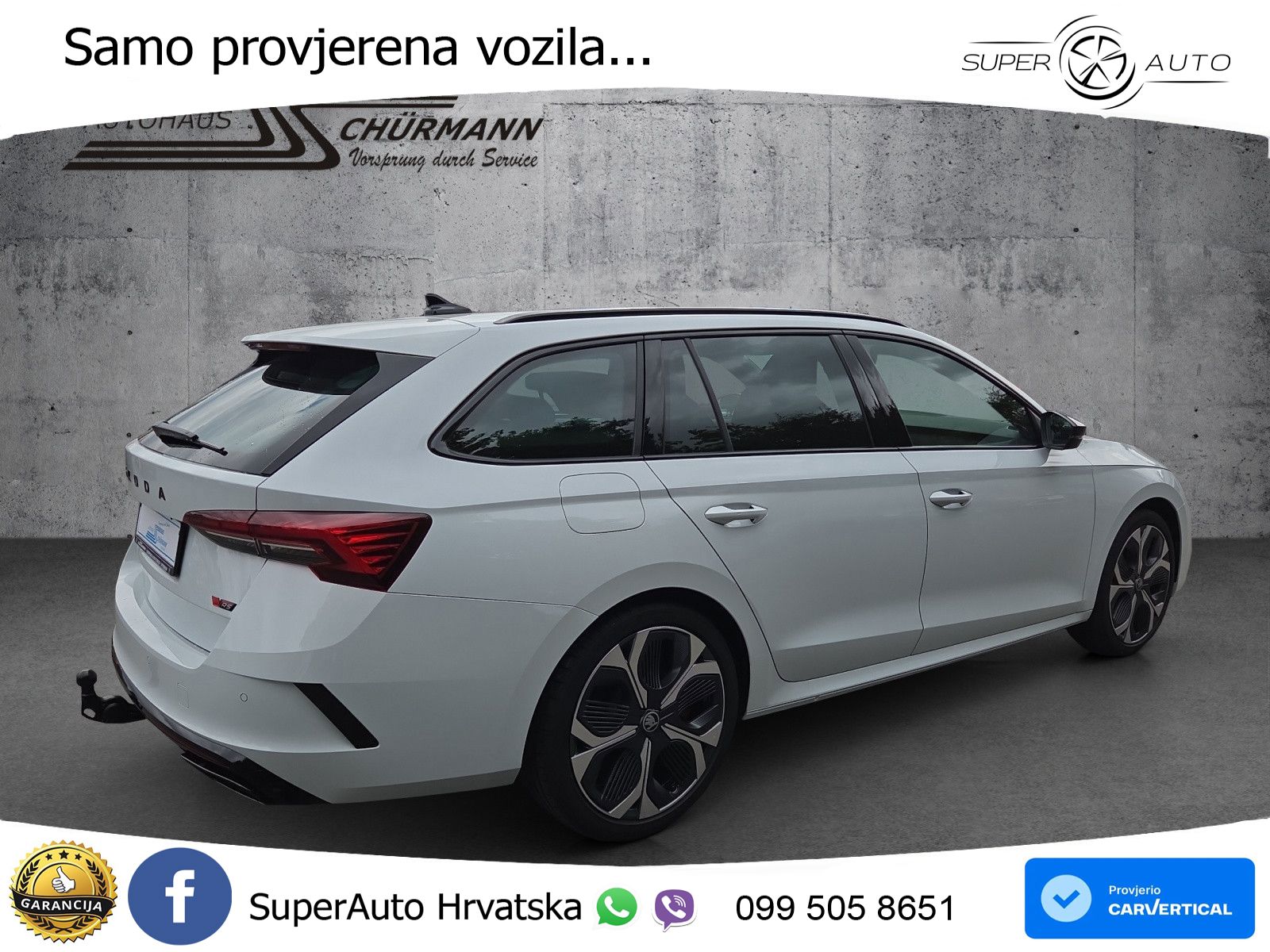 Škoda Octavia Combi RS 2.0 TSI (265 KS) DSG MATRIX+GR SJED+KAM