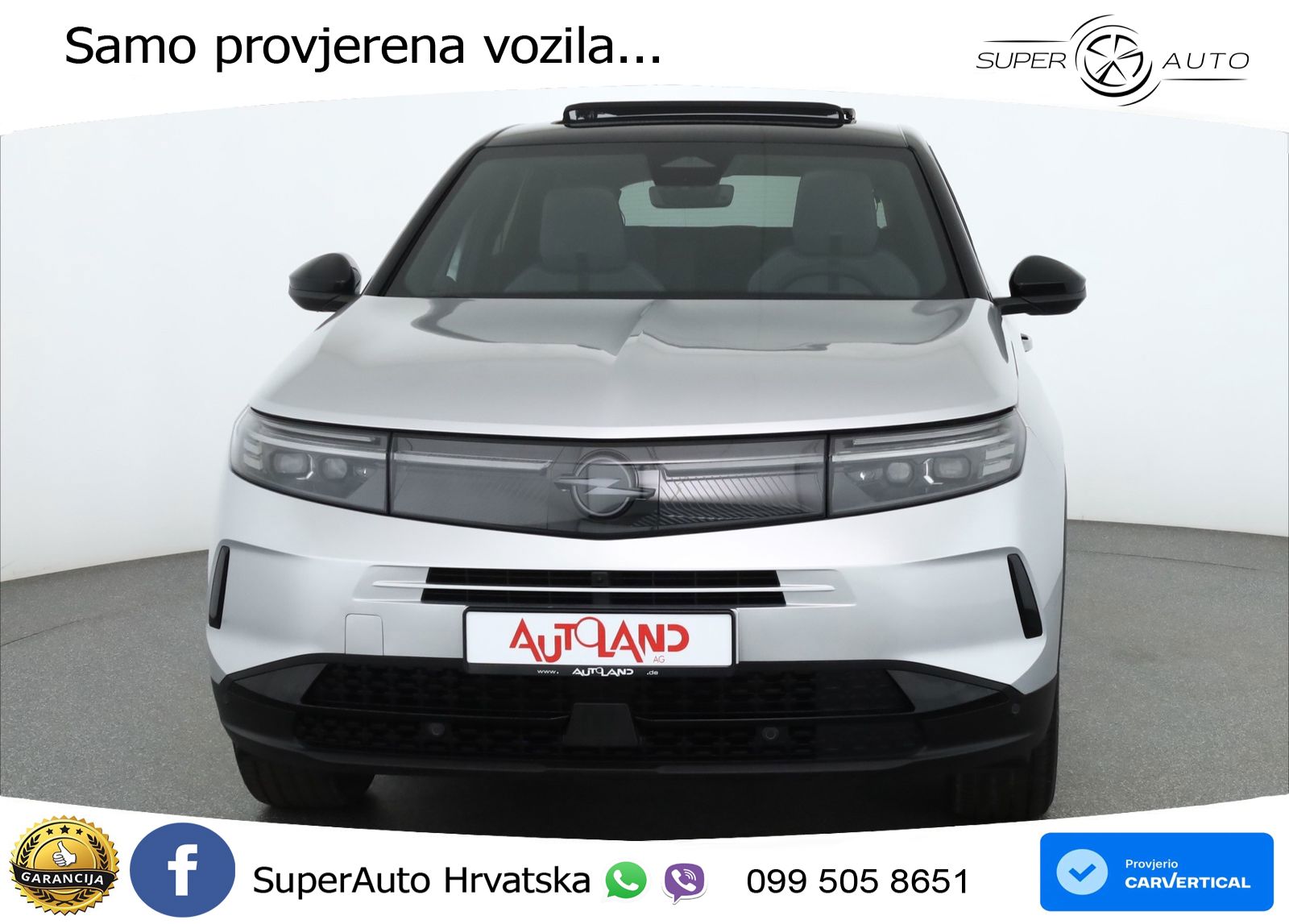 Opel Grandland 1.2 Turbo (145 KS) Hybrid eDCT Ultimate ACC+HEAD+GR SJED+360+PANO