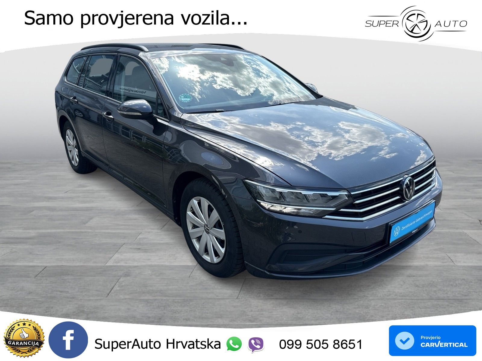 Volkswagen Passat Variant 1.5 TSI (150 KS) DSG ACT LED+GR SJED+ACC