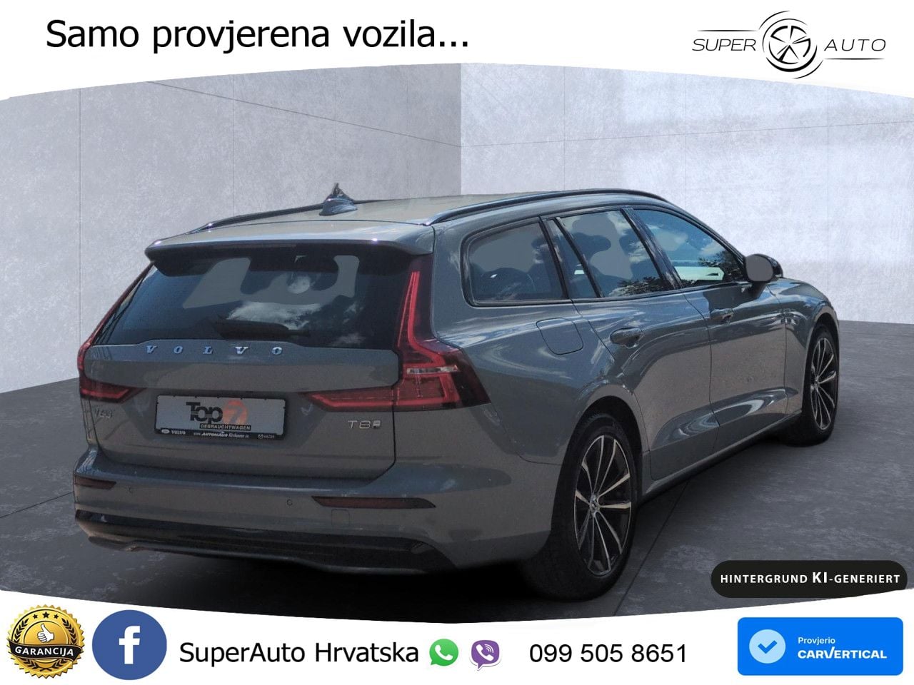 Volvo V60 2.0 T8 AWD Geartronic LED+GR SJED+ACC