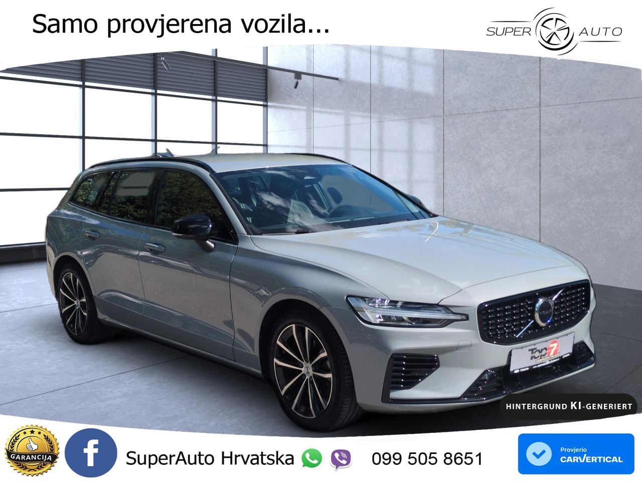 Volvo V60 2.0 T8 AWD Geartronic LED+GR SJED+ACC