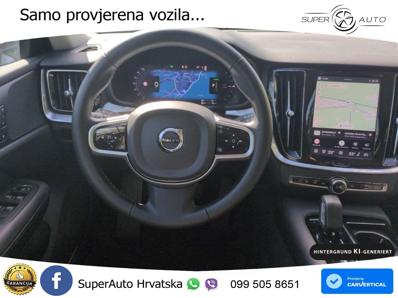 Volvo V60 2.0 T8 AWD Geartronic LED+GR SJED+ACC
