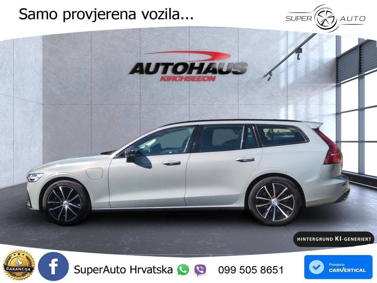 Volvo V60 2.0 T8 AWD Geartronic LED+GR SJED+ACC