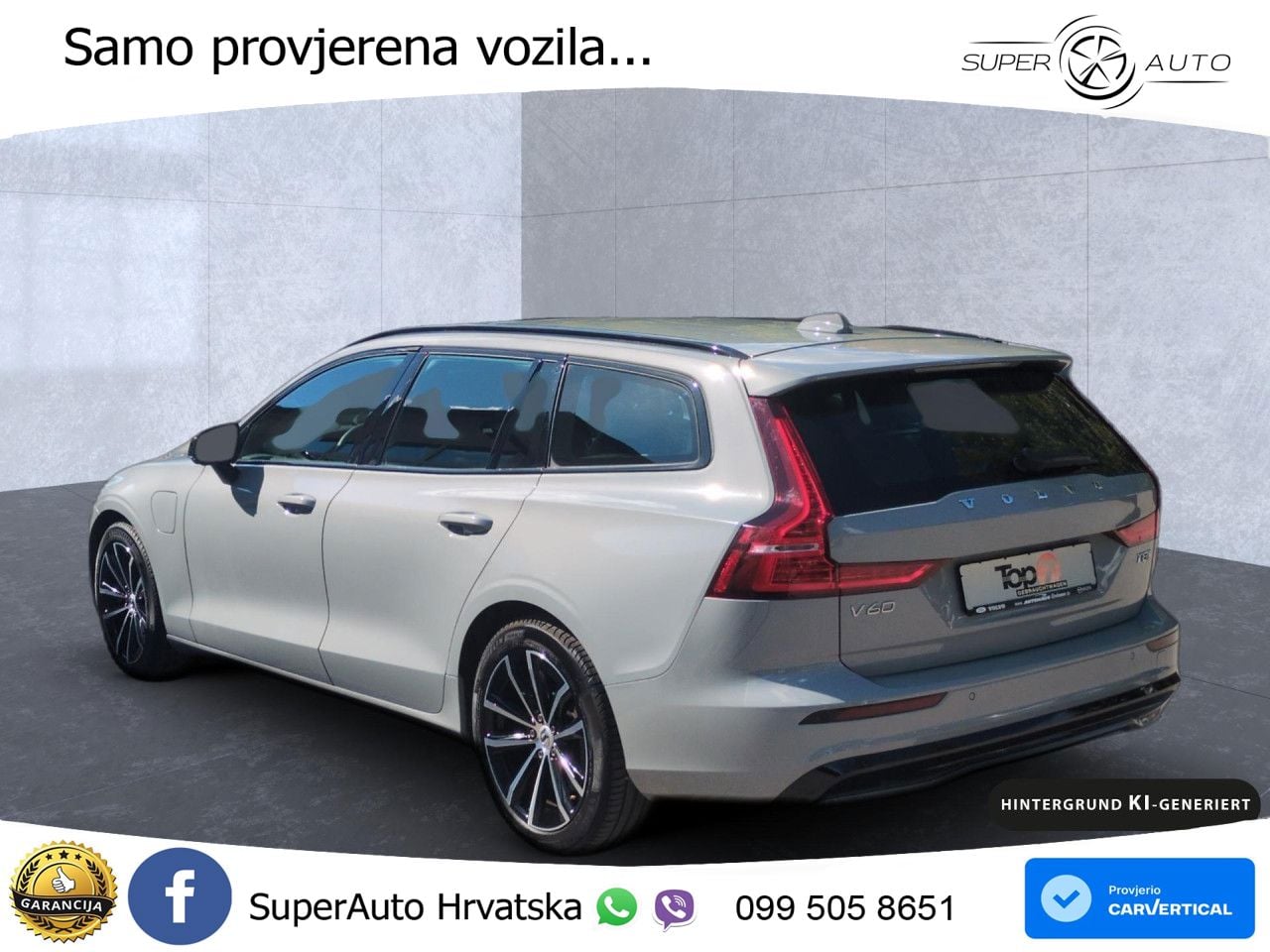 Volvo V60 2.0 T8 AWD Geartronic LED+GR SJED+ACC