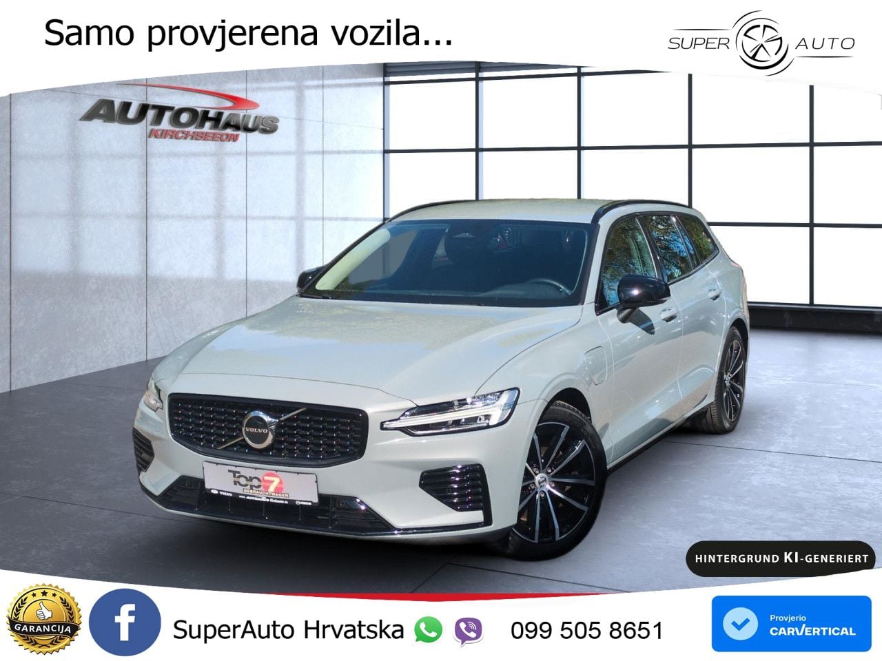 Volvo V60 2.0 T8 AWD Geartronic LED+GR SJED+ACC