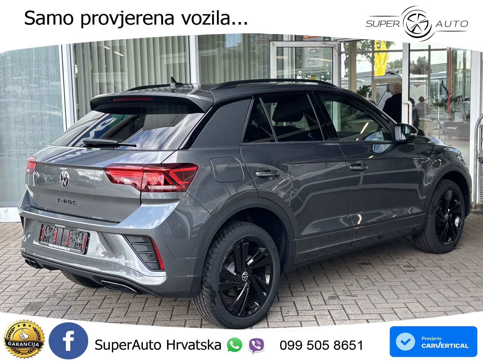 Volkswagen T-Roc 1.5 TSI (150 KS) DSG LED+GR SJED+ACC