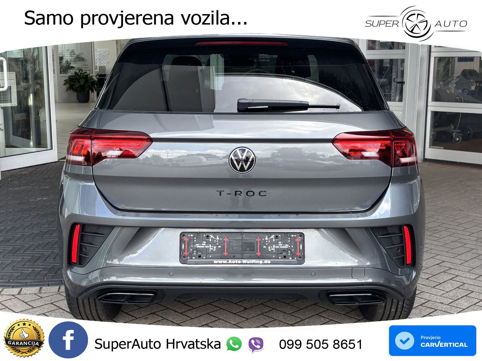 Volkswagen T-Roc 1.5 TSI (150 KS) DSG LED+GR SJED+ACC