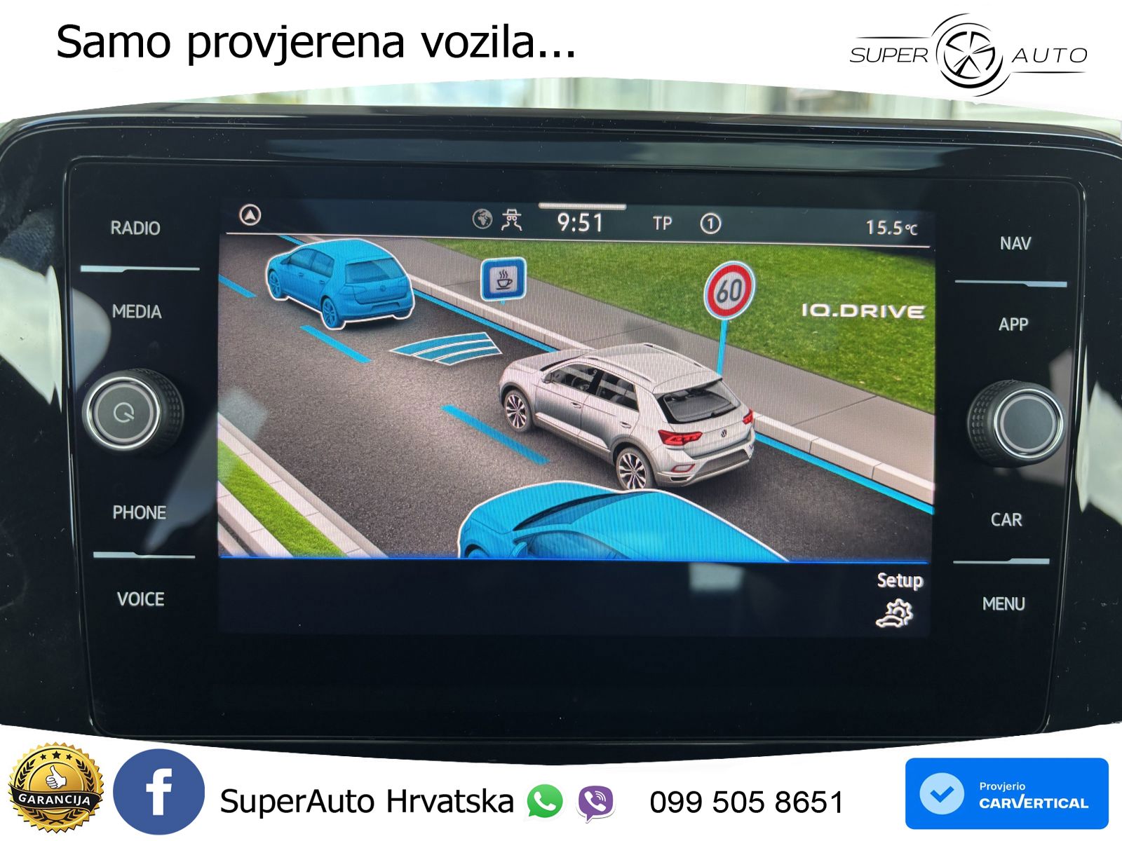 Volkswagen T-Roc 1.5 TSI (150 KS) DSG LED+GR SJED+ACC
