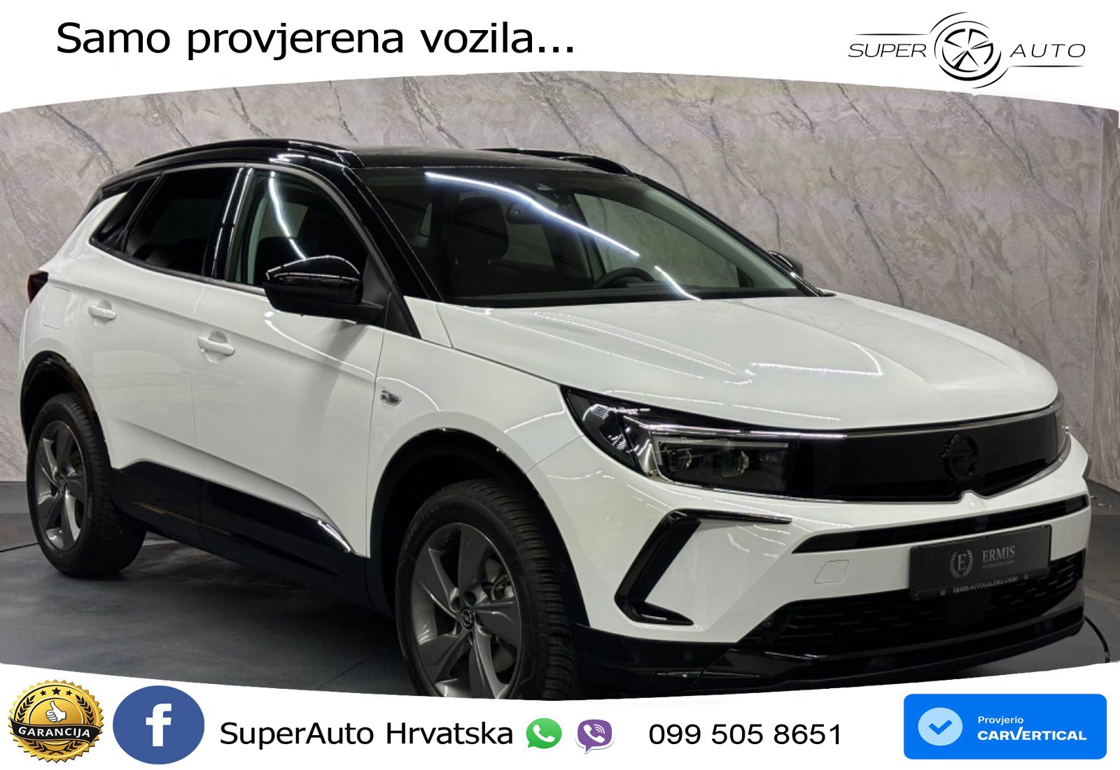 Opel Grandland 1.2i Turbo (130 KS) Automatic GS LED+GR SJED+ACC
