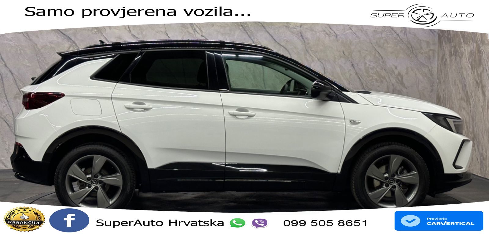 Opel Grandland 1.2i Turbo (130 KS) Automatic GS LED+GR SJED+ACC
